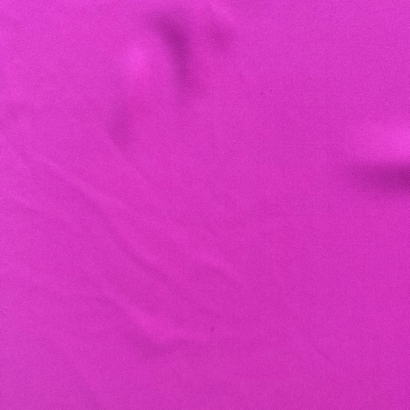 LEITH Hot Pink Short Sleeve V-neck Blouse | Size Small - Picture 10 of 13